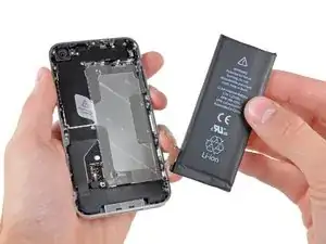 Замена аккумулятора iPhone 4