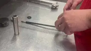 In this video you are replacing the pump piece with a new fresh set