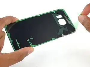 Samsung Galaxy S6 Rear Glass Adhesive Replacement