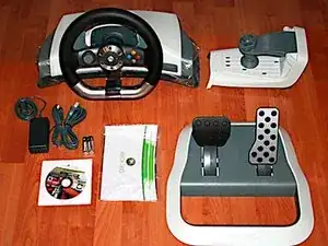 Руль Xbox 360 Racing Steering Wheel