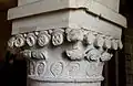 Capital in the Church of Saint Aubin