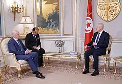 "Republic Hall" during the presidency of Kais Saied