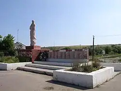 A monument to the fallen in World War II