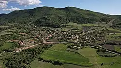 Air view of the village