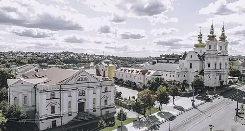 Former Jesuit monastery and Transfiguration Cathedral