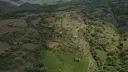 Air view of the village