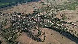 Air view of the village