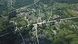 Birds eye view of Charozero