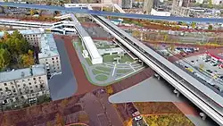 The Okruzhnaya Interchange project