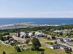 Skyline of Paspébiac