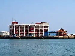 Temple and Penghu Coast Guard Inspection