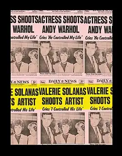 Actress Shoots Andy Warhol/Valerie Solanas Shoots Artist, 2021