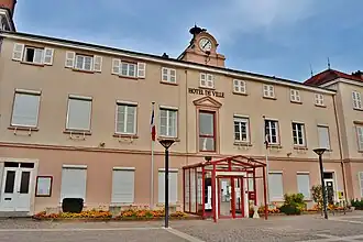 The town hall of Craponne