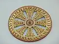 Dhamma wheel at