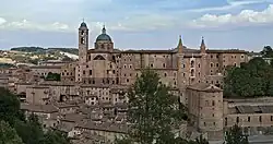The city of Urbino in the Province of Marche was the location of Zdob și Zdub and the Advahov Brothers' postcard.