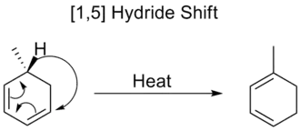 [1,5] hydride shift in a cyclic system
