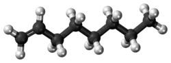 1-Octene molecule