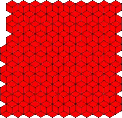 Rhombille tiling jΔ = jH