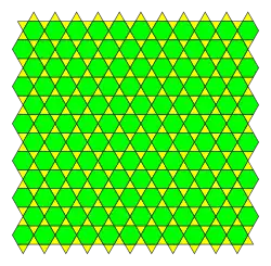 Trihexagonal tiling aH = aΔ