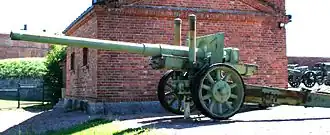 Soviet 122 mm howitzer model 122 K 31