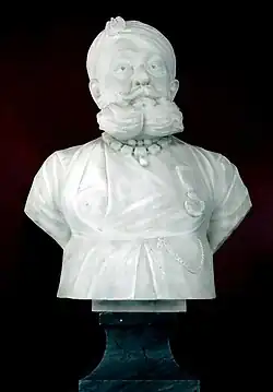 1925 Bust of Pannalal Mehta. Sculpted by GK Mhatre