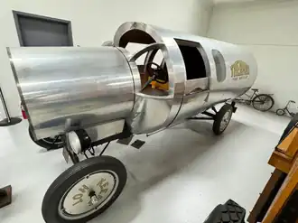 Built on a Ford Model TT chassis and created by the American Thermos Bottle to promote their products
