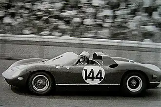 Ferrari 275 P driven by Ludovico Scarfiotti at the 1964 1000 km Nürburgring