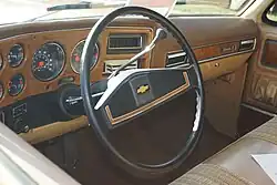 1977 Suburban Estate dashboard