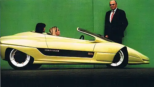 The second Bertone Blitz, finished in green