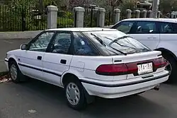 Facelift Corolla Ultima Seca liftback (Australia)