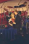 Vice President Al Gore and his wife, Tipper Gore, dancing during a Clinton inaugural ball held on January 15, 1997.