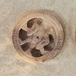 Figure carrying another