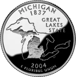 Michigan quarter