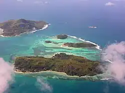 Moyennes Island from southwest