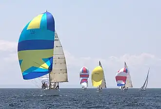 The East Bay Regatta, held the last weekend in July since 1984, features races and other social events. As many as 40 boats participate.