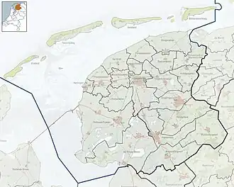 Holwert is located in Friesland