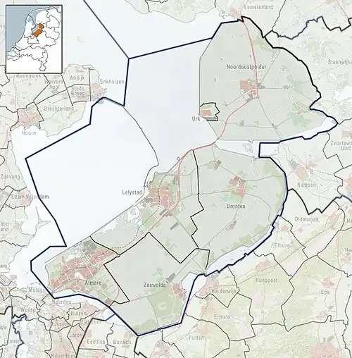 Ens is located in Flevoland