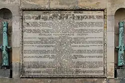 Names of the 876 Hanoverian soldiers that fell at Waterloo