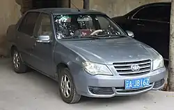 2010-2012 Tianjin Xiali N3 sedan