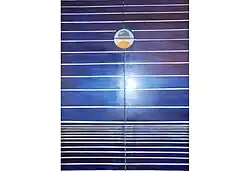 Surrealist Cemetery (Closed triptych)