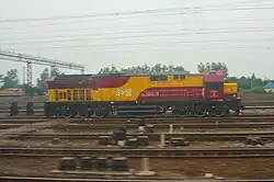 HXN5B-0119 at Jiujiangxi Railway Station