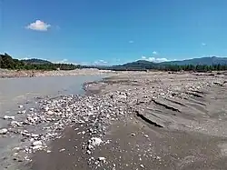 View of the river near Uma Boco, Barique administrative post
