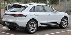Rear view of Macan S