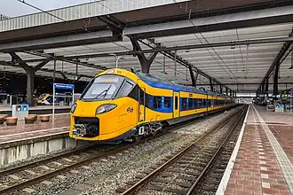 NS Intercity ICNG train at Rotterdam Centraal Station