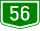 Hungarian route 56 shield