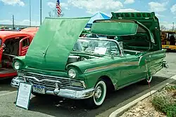 1957 Ford Fairlane 500 Skyliner in Cumberland Green