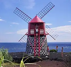 Image 72Windmill in the Azores islands, Portugal. (from Windmill)