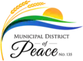 Official seal of Municipal District of Peace No. 135