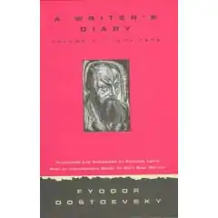 Cover art to an English translation of A Writer's Diary by Fyodor Dostoevsky