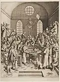 An Anatomical Theatre In Leiden, 1616